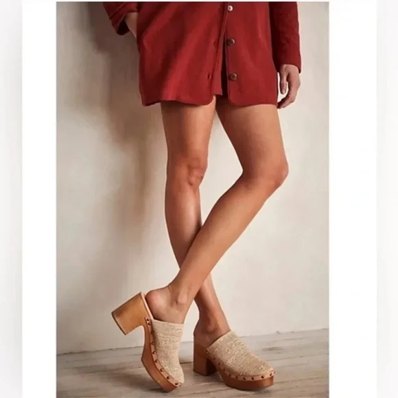 🌟 FREE PEOPLE Claudia Crochet Clog-SIZE 8 - Picture 4 of 16